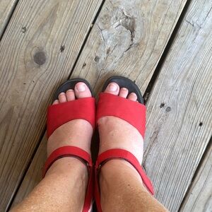 Munro Red Women's Sandals